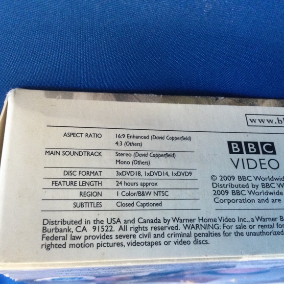 The Charles Dickens Collection 2 BBC Box Set Five DVDs Maggie Smith - Picture 12 of 13